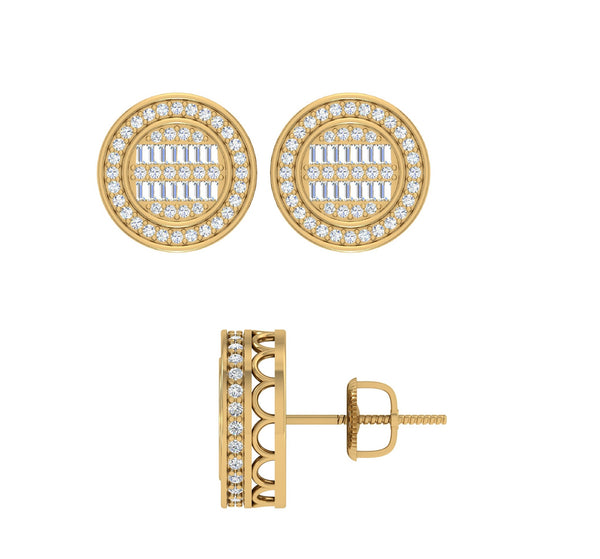 10KT-1.00CTW EARRINGS