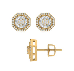 10KT-0.60CTW EARRINGS