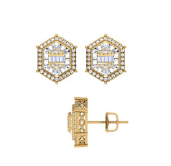 10KT-0.70CTW EARRINGS