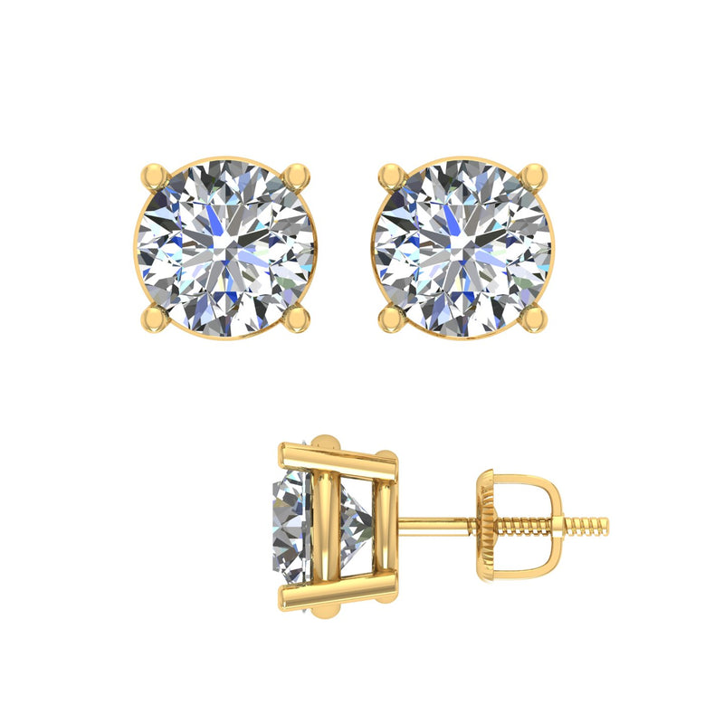 10KT-2.03CTW EARRINGS