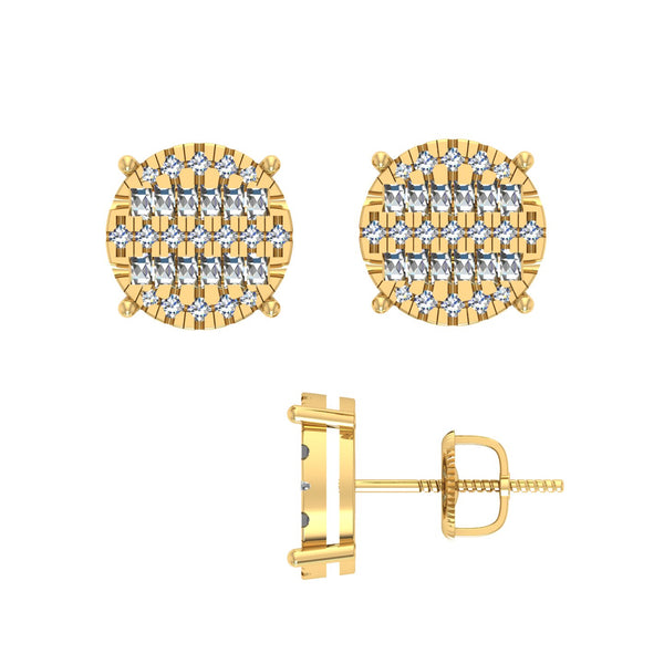 10KT-0.55CTW EARRINGS