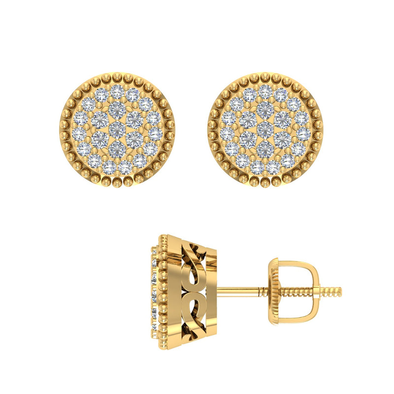 10KT-0.30CTW EARRINGS