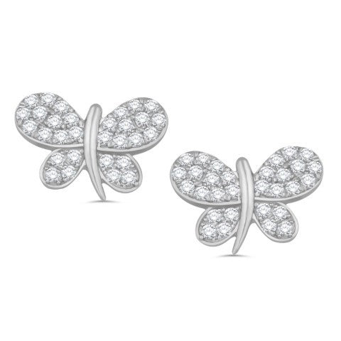 10KT-0.43CTW EARRINGS