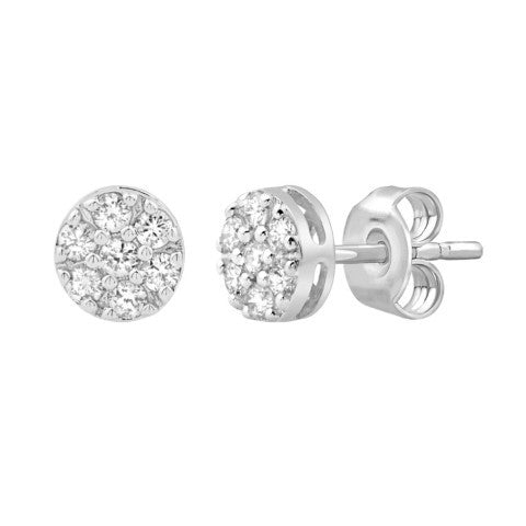 10KT-0.26CTW EARRINGS