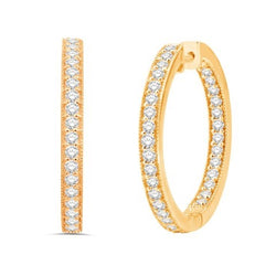 14KT-2.00CTW EARRINGS