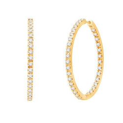 14KT-1.52CTW EARRINGS