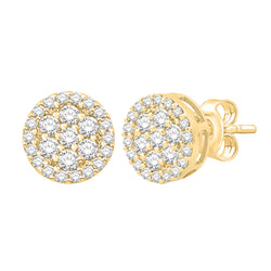 10KT-0.96CTW EARRINGS