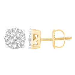 10KT-0.50CTW EARRINGS