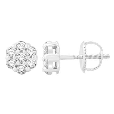 10KT-0.50CTW EARRINGS