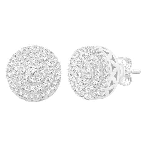 10KT-0.94CTW EARRINGS