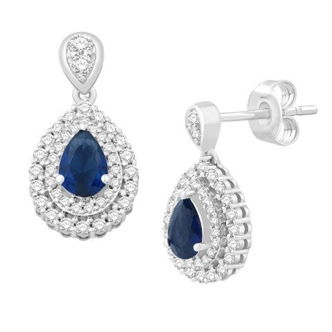 14KT-1.42CTW EARRINGS