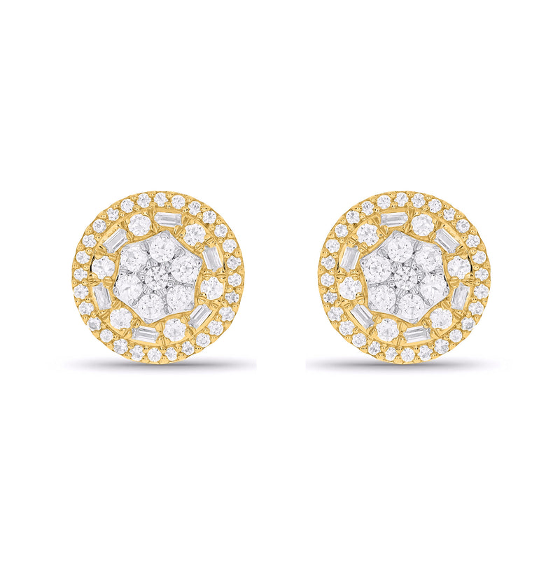 10KT-0.52CTW EARRINGS