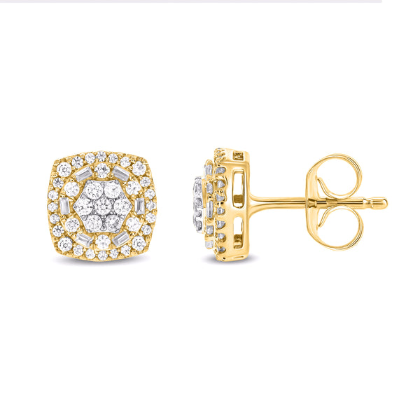 10KT-0.52CTW EARRINGS