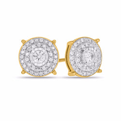 10KT-0.33CTW EARRINGS