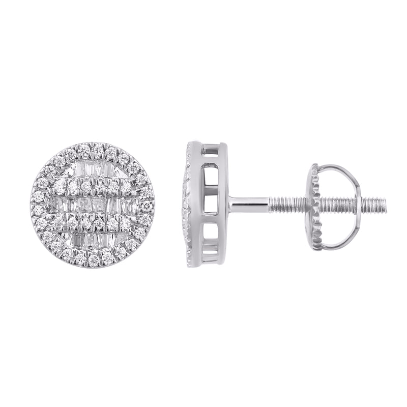 10KT-0.44CTW EARRINGS