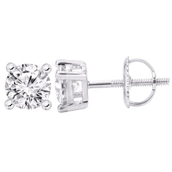 14KT-1.50CTW EARRINGS (Lab Grown Diamonds)