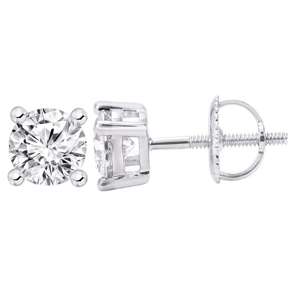 14KT-1.50CTW EARRINGS (Lab Grown Diamonds)