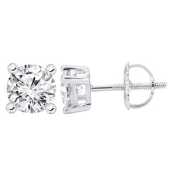 14KT-2.00CTW EARRINGS (Lab Grown Diamonds)