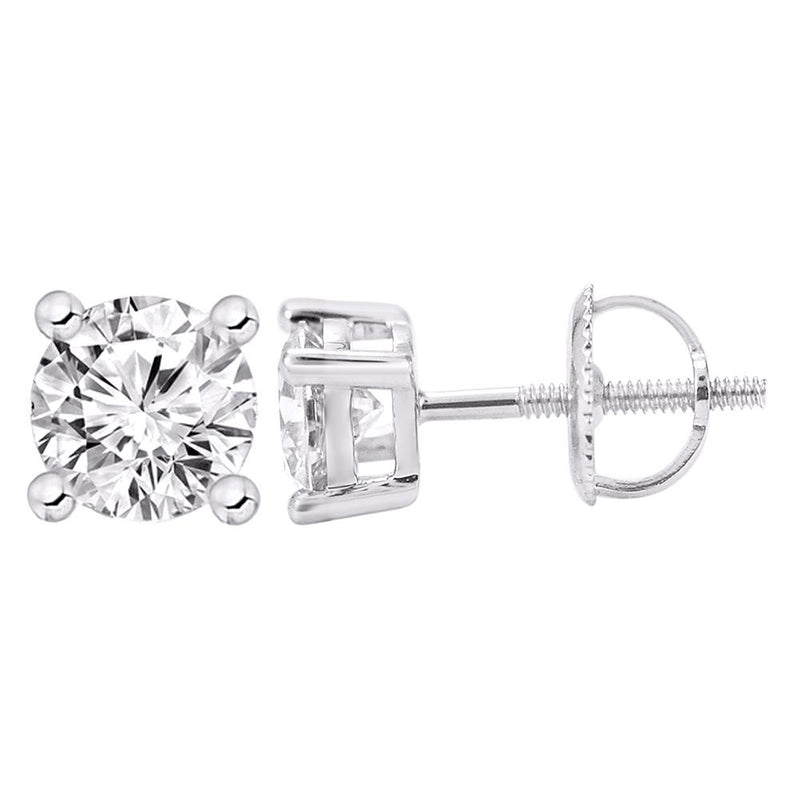 14KT-2.00CTW EARRINGS (Lab Grown Diamonds)