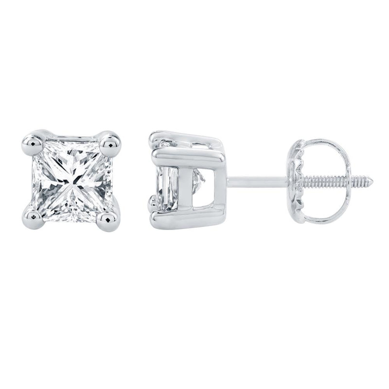 14KT-1.50CTW EARRING (Lab Grown Diamonds)