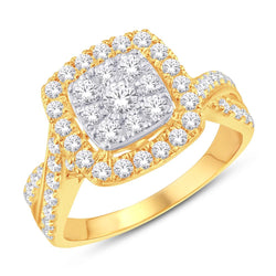 10KT-0.48CTW LADIESRING