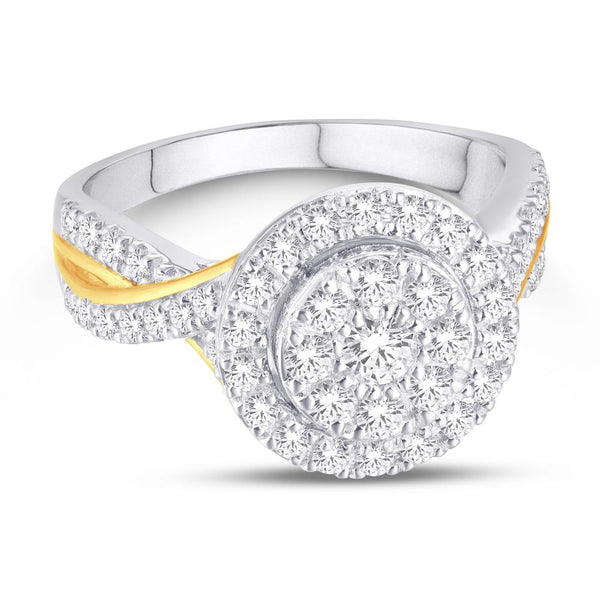 10KT-0.47CTW LADIESRING