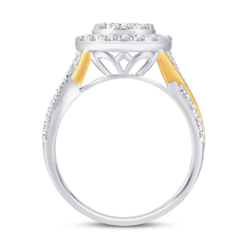 10KT-0.47CTW LADIESRING