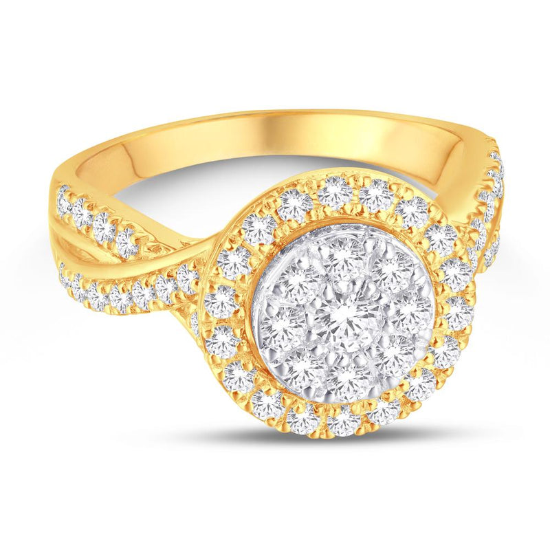 10KT-0.47CTW LADIESRING