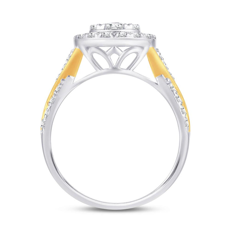 10KT-0.47CTW LADIESRING