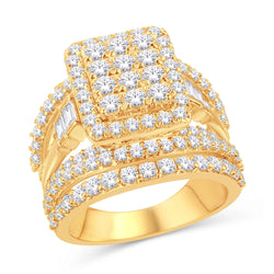 10KT-2.91CTW LADIESRING