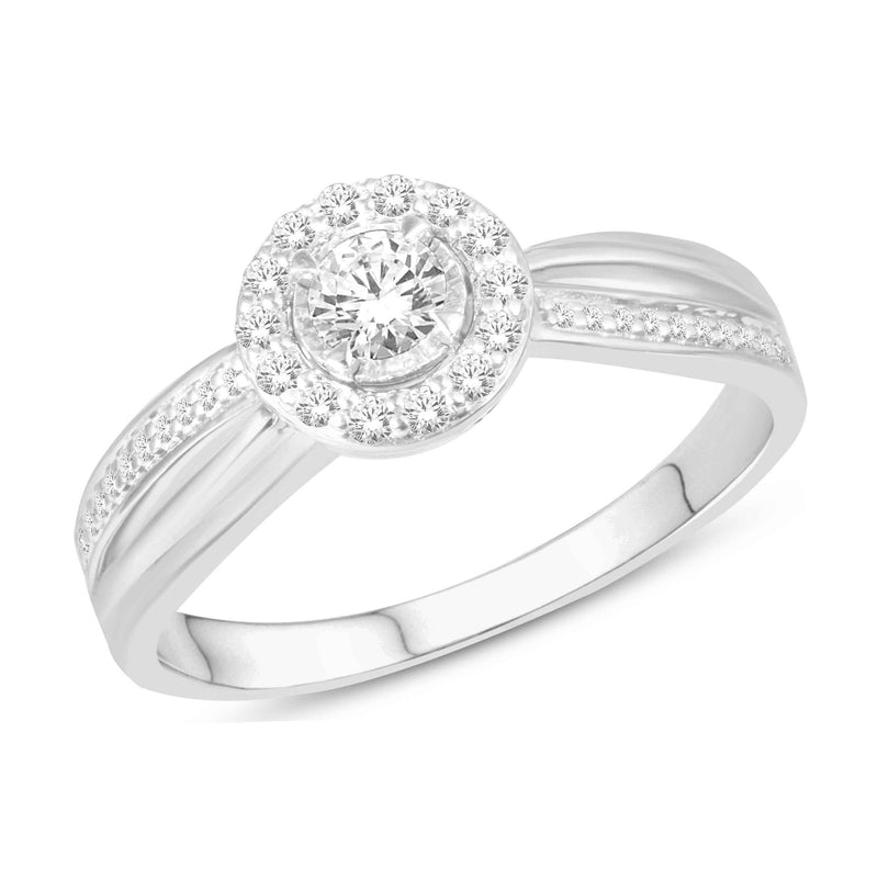 14KT-0.26CTW LADIESRING