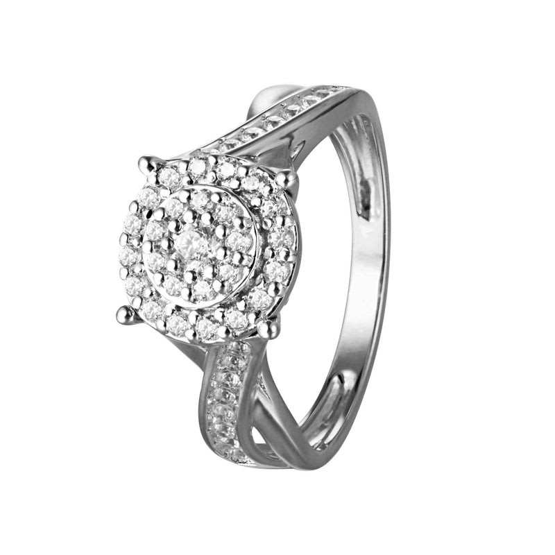 10KT-0.50CTW LADIESRING