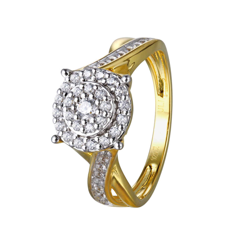 10KT-0.50CTW LADIESRING