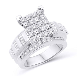 10KTGOLD 2.00CT(L) LADIESRING SIZE(7)