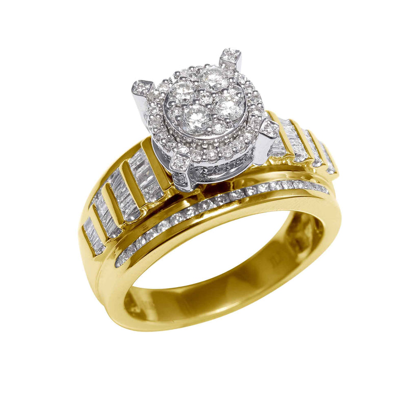 10KT-1.00CTW LADIES RING-E