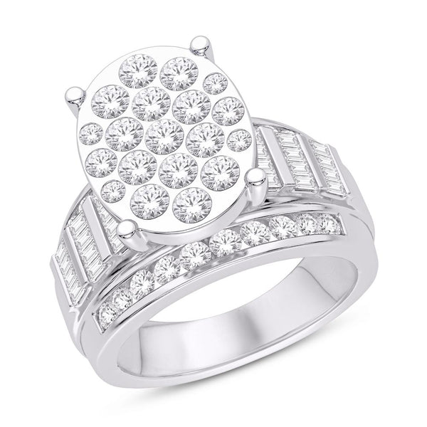 10KT-2.00CTW(L) LADIESRING-E SIZE 7