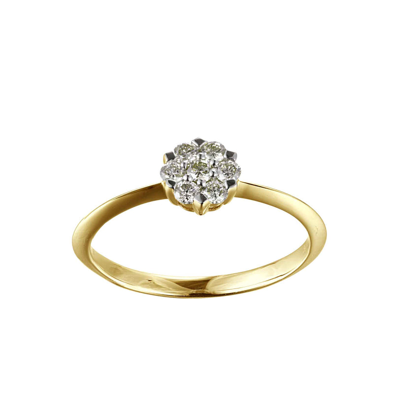 10KT-0.25CTW LADIESRING