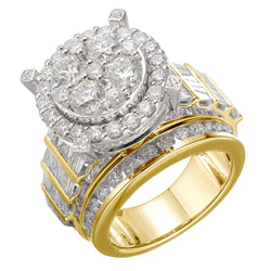 10KT-5.00CTW LADIESRING-E PR/4B