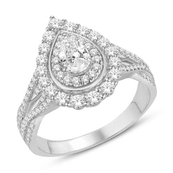 14KT-1.02CTW LADIESRING-B