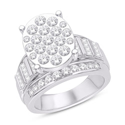 10KT-2.00CTW(L) LADIESRING-E SIZE 8