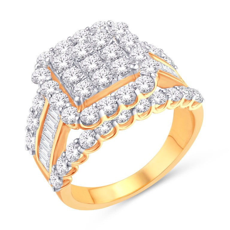 10KT-3.00CTW LADIESRING