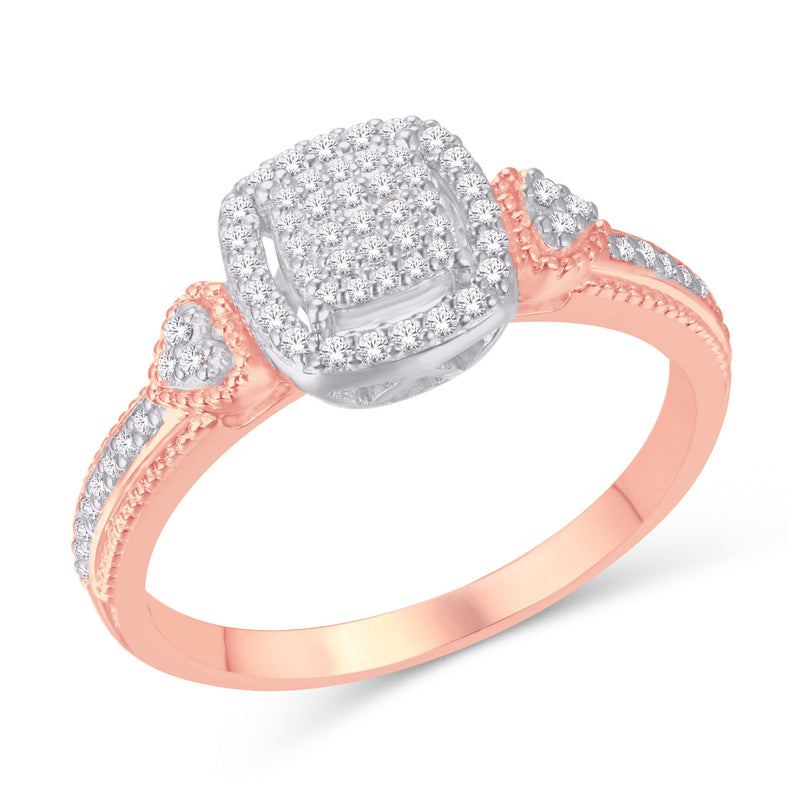 10KT-0.21CTW LADIESRING