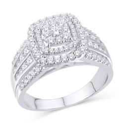 10KT-0.97CTW LADIESRING