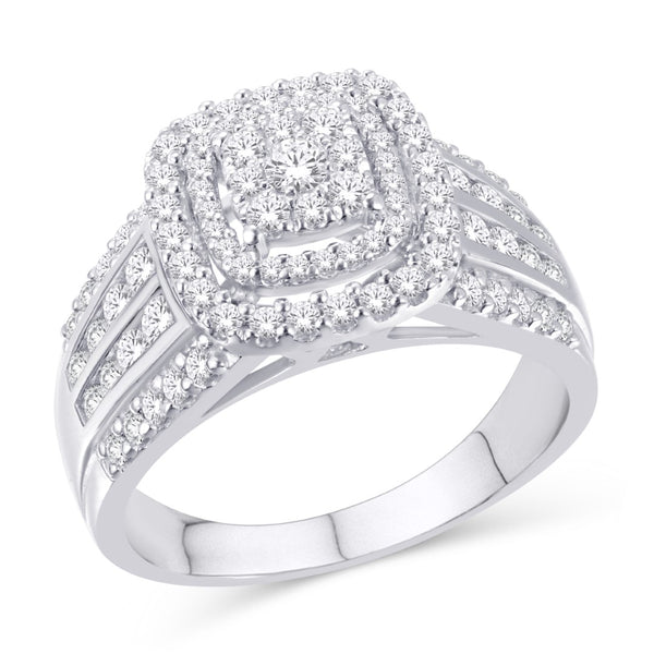 10KT-0.97CTW LADIESRING