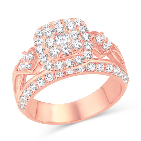 10KT-1.2CTW LADIESRING