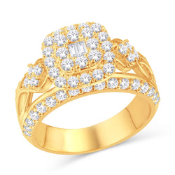 10KT-1.2CTW LADIESRING