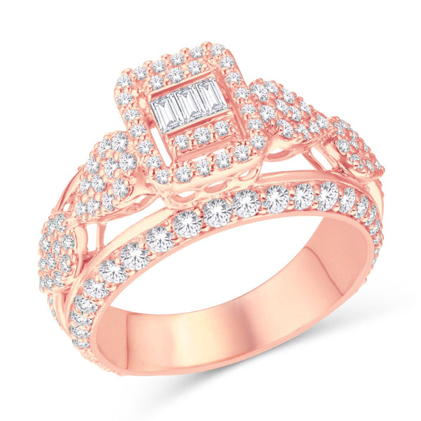 14KT-1.34CTW LADIESRING