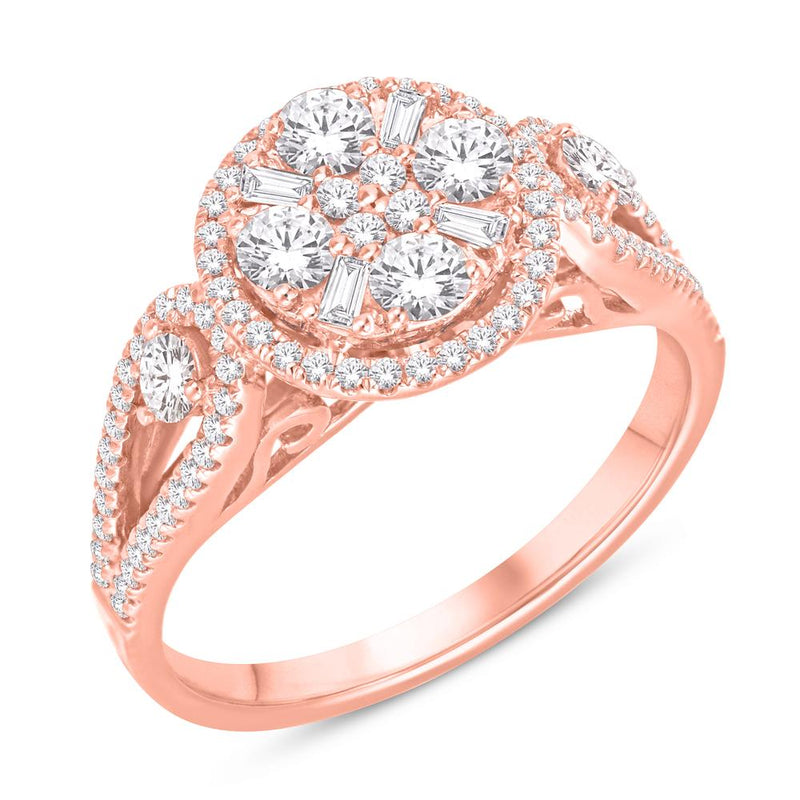 14KT-1.00CTW LADIESRING