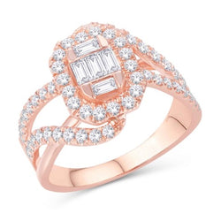 14KT-1.00CTW LADIESRING