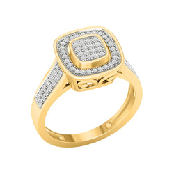 10KT-0.20CTW LADIESRING